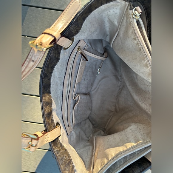 Vintage Michael kors signature brown east west tote bag - Picture 10 of 14